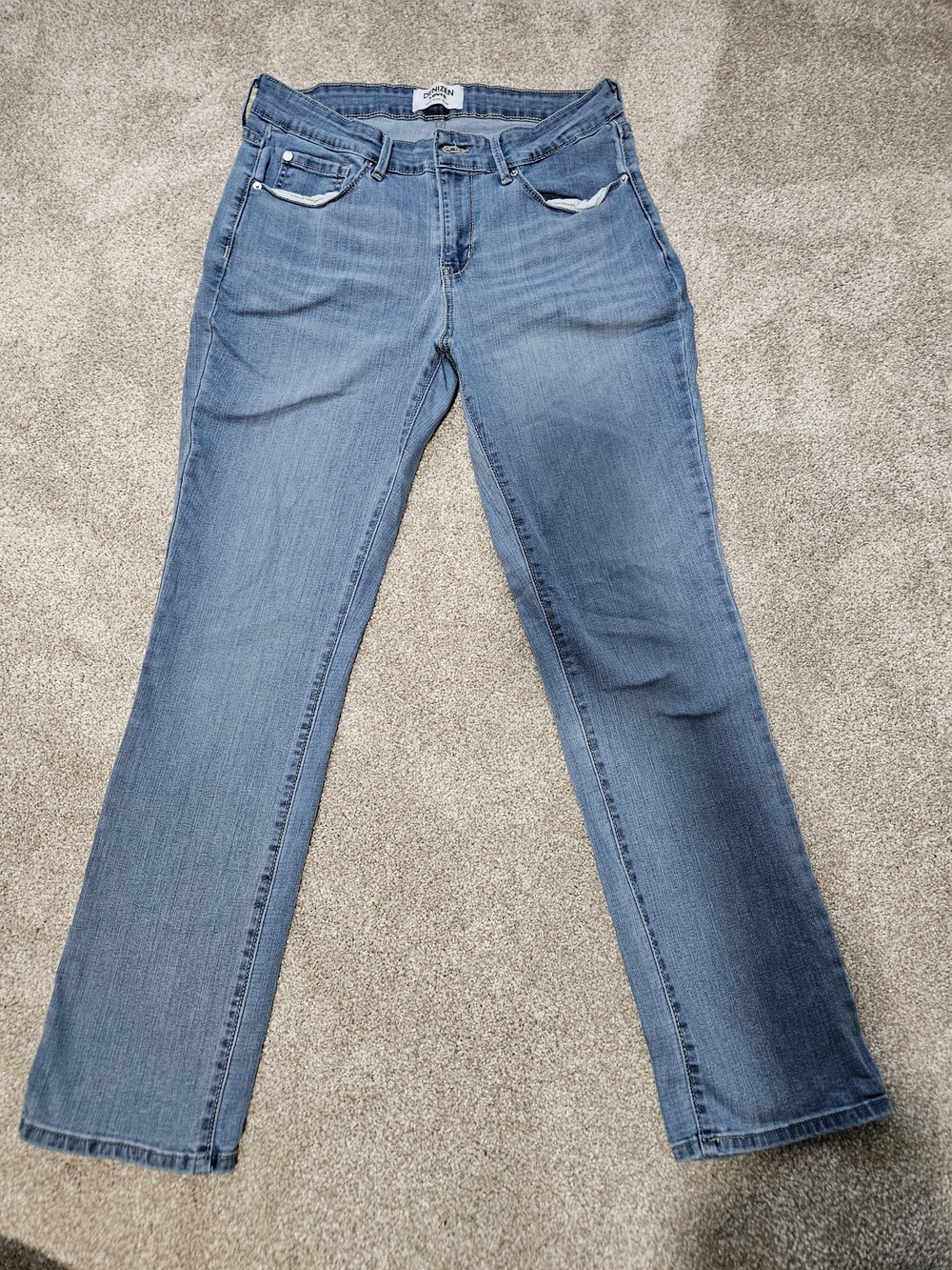 Denizen from Levi's Light Blue Mid Rise Slim